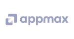 Appmax grayscale logo for platform integration