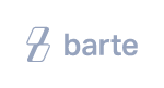 Barte grayscale logo for platform integration