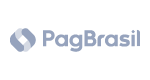 PagBrasil integration logo in monochrome gray for Digital Manager Guru.