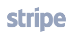 Stripe integration logo in monochrome gray for Digital Manager Guru.