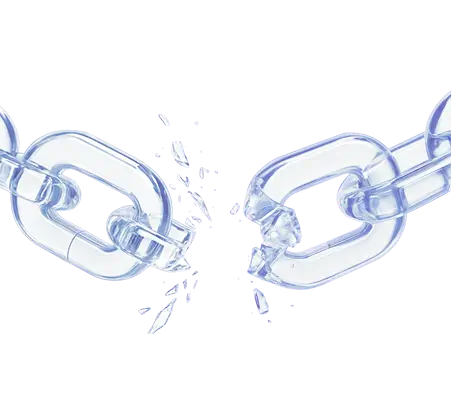 broken chains