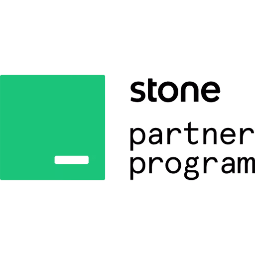 Stone Partner Program official logo representing integration with Digital Manager Guru.