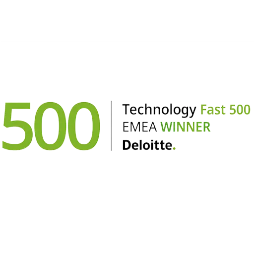 Deloitte Technology Fast 500 EMEA Winner award badge for Digital Manager Guru.