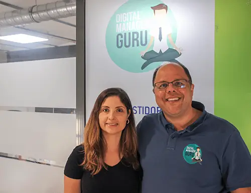 Michelle and Andre founders of Guru