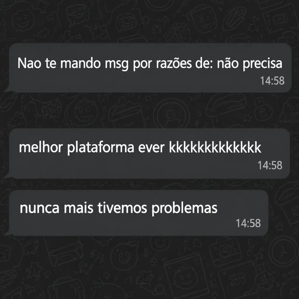 Captura de tela com avaliação positiva de cliente sobre a plataforma de checkout da Digital Manager Guru - [008]
