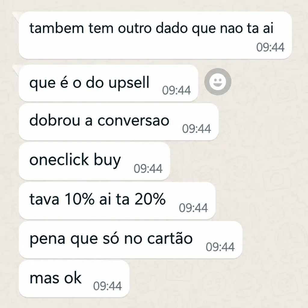Captura de tela com avaliação positiva de cliente sobre a plataforma de checkout da Digital Manager Guru - [010]