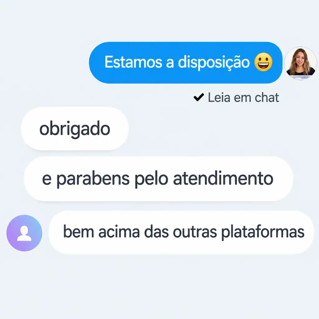 Captura de tela com elogio de cliente ao suporte e atendimento humanizado da Digital Manager Guru - [025]