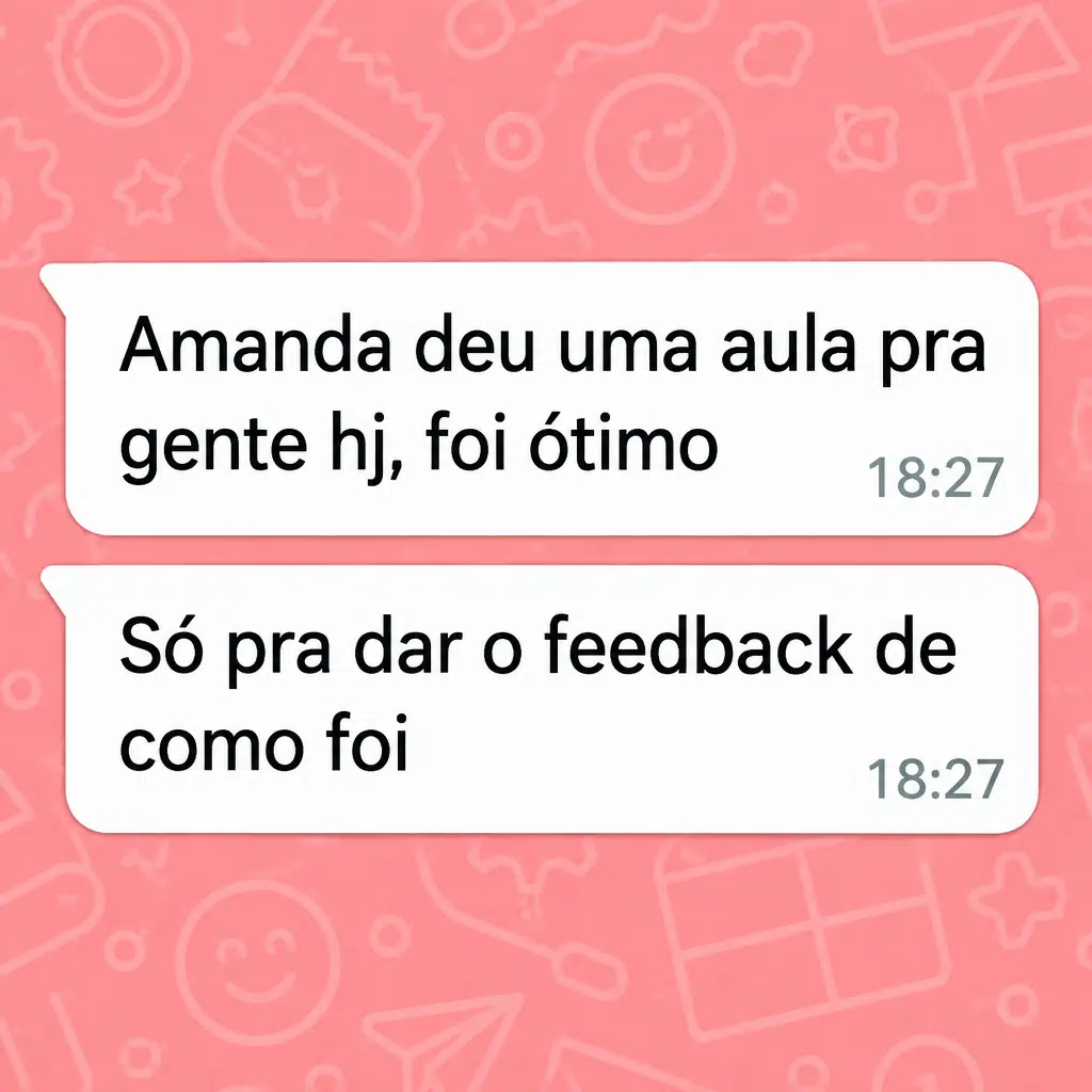 Captura de tela com elogio de cliente ao suporte e atendimento humanizado da Digital Manager Guru - [006]