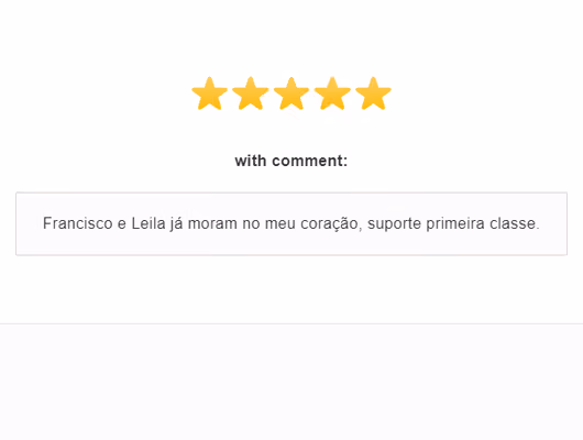 Captura de tela com elogio de cliente ao suporte e atendimento humanizado da Digital Manager Guru 