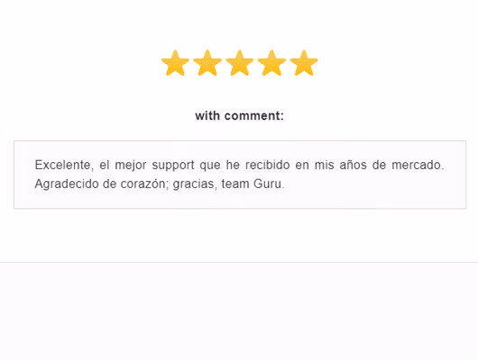 Captura de tela com elogio de cliente ao suporte e atendimento humanizado da Digital Manager Guru 