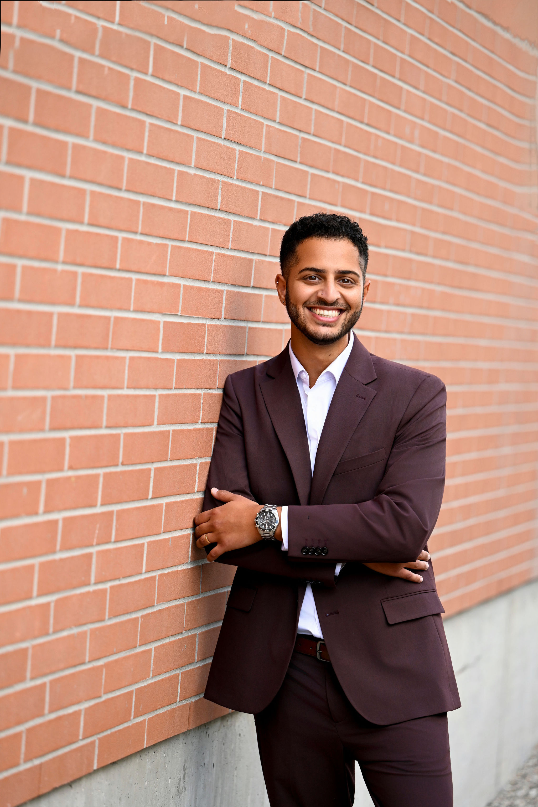 Jacob Karam, founder of Kindred Home, outside in Ottawa
