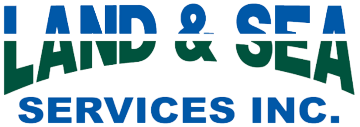 Land & Sea Services logo, back to home