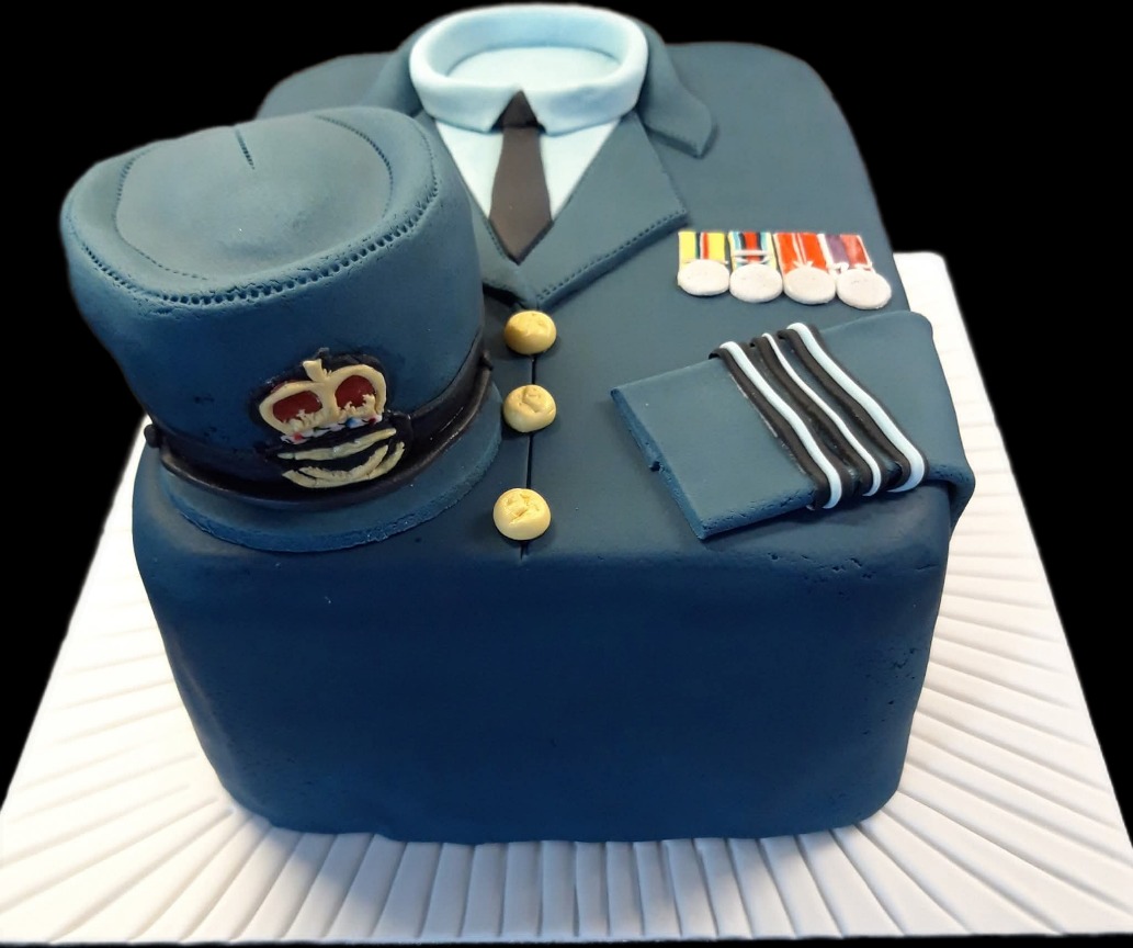 RAF Retirement Cake — Linda's Cakes