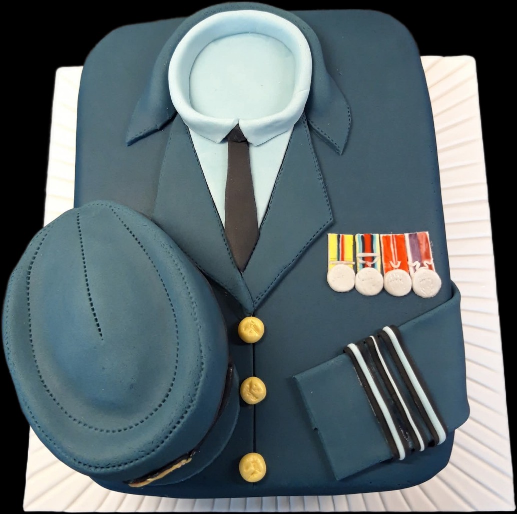 RAF Retirement Cake