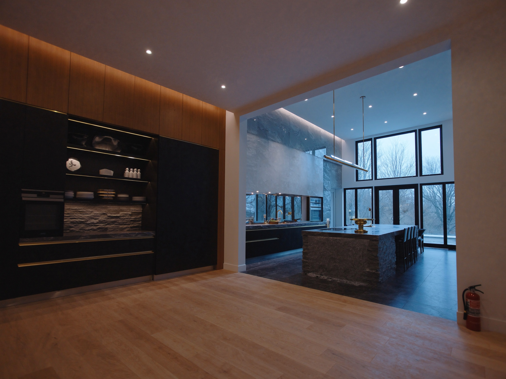 Interior finish detail