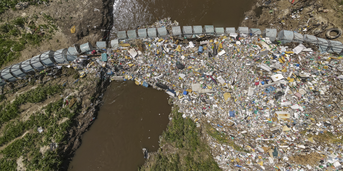Main Channel of the Tijuana River, the central drainage artery for a watershed spanning the U.S.–Mexico border (Photo Credit: Surfrider Foundation and Veriditas Rising)