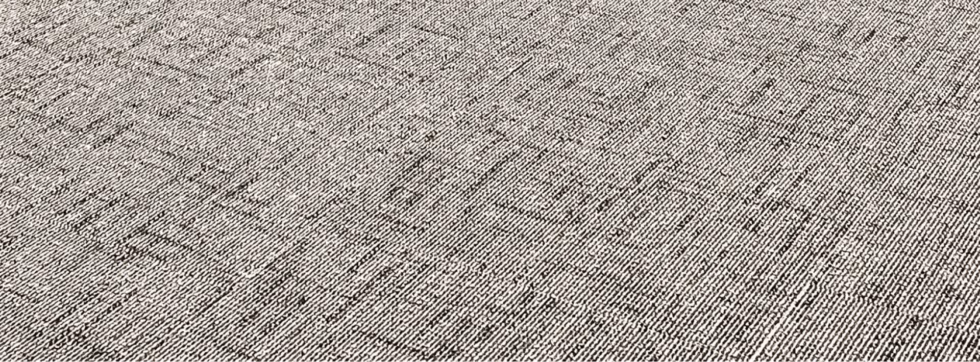 Close-up of textured linear-pattern resilient flooring