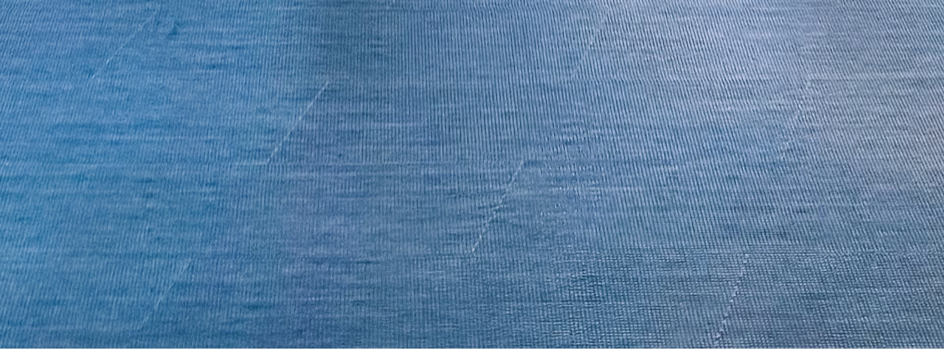 Close-up of blue textured carpet flooring
