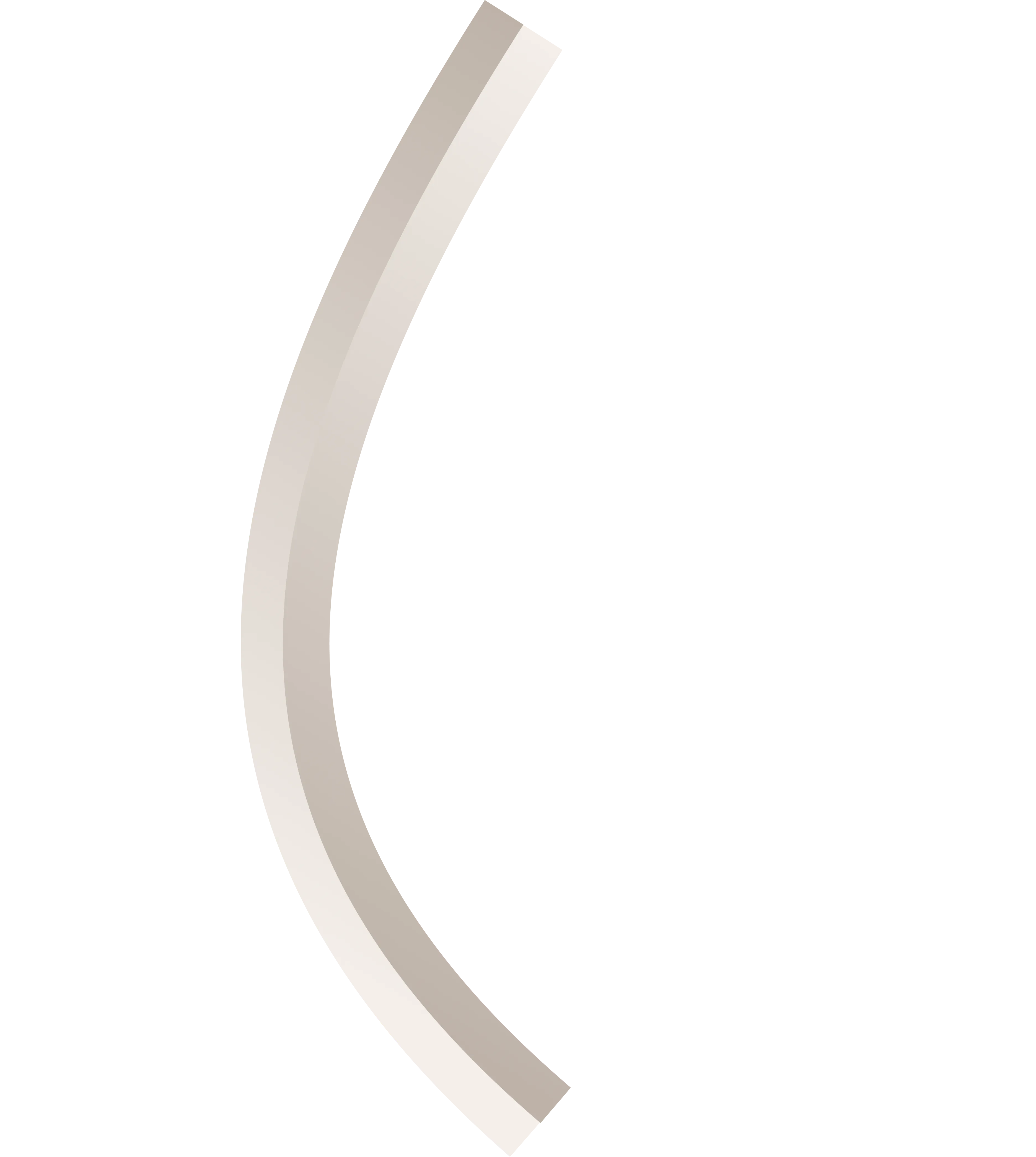 Light gray curved swash brushstroke on a black background.