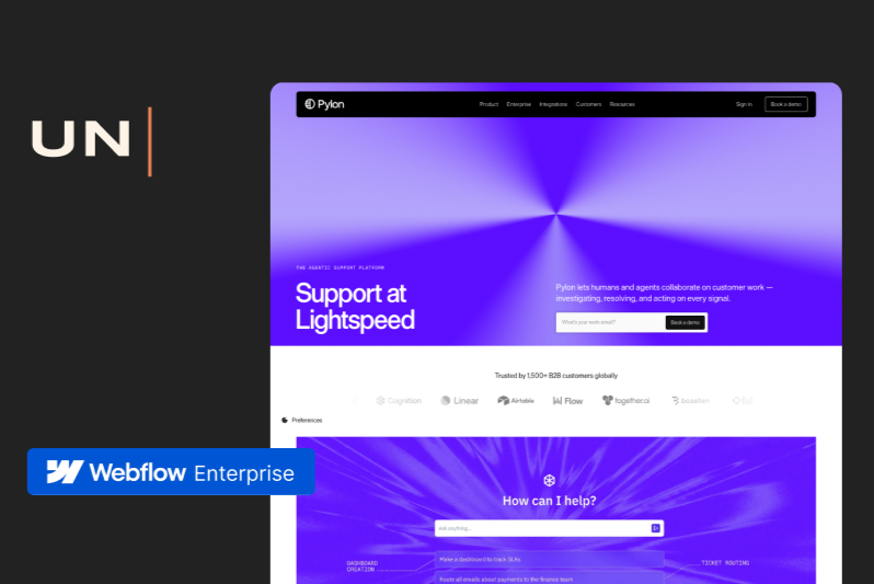Pylon - Made in Webflow thumbnail