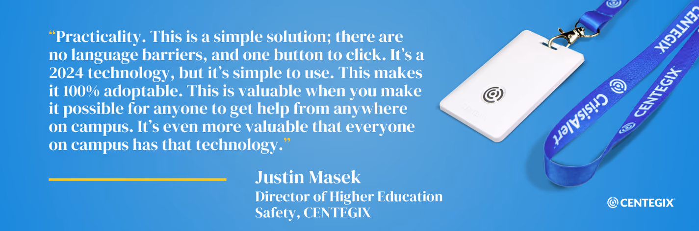 CENTEGIX offers school safety solutions for Community and Technical College Campuses