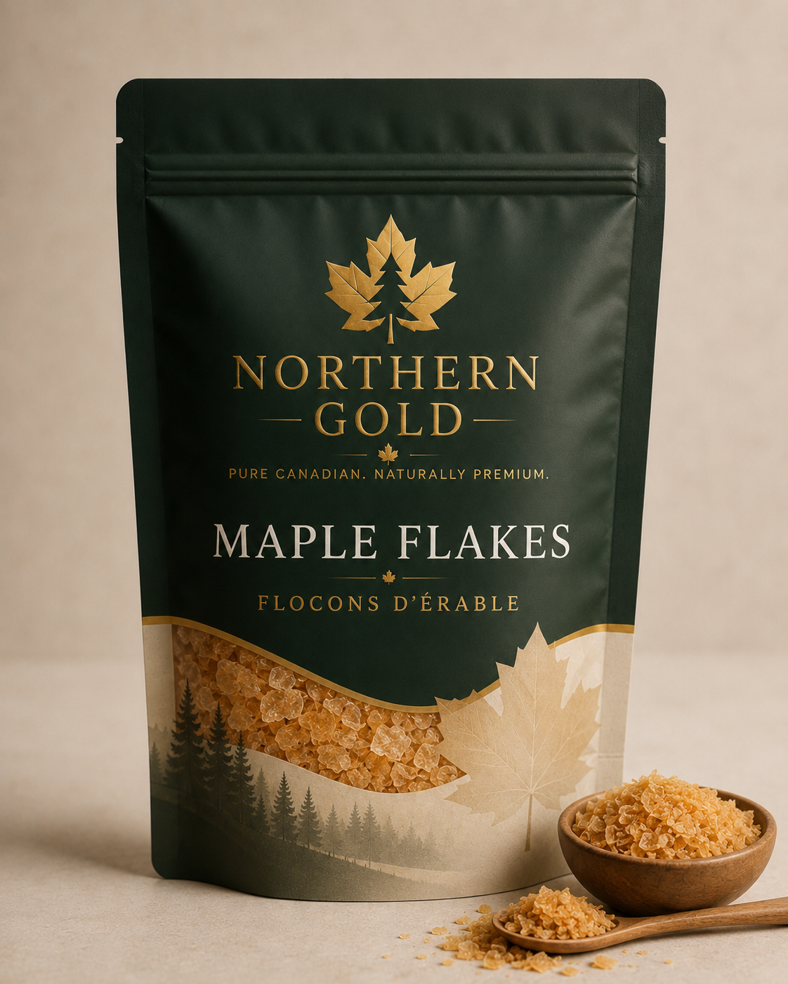 Northern Gold Maple Flakes