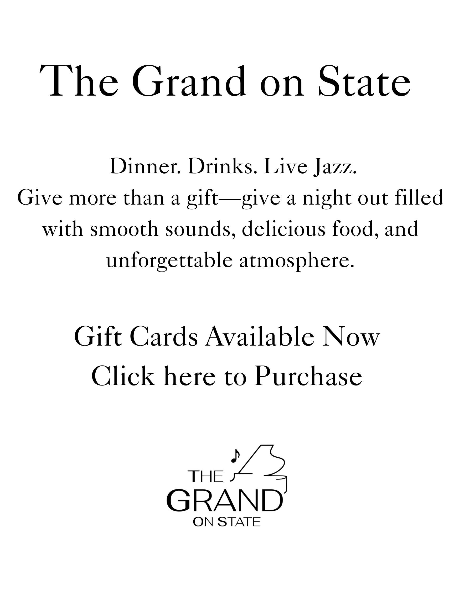 The Grand On State gift card — buy online