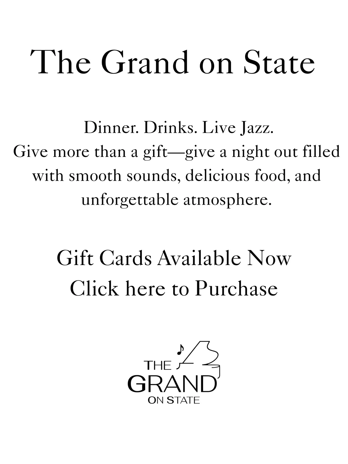 The Grand On State gift card
