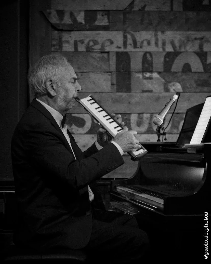 Melodica at the piano
