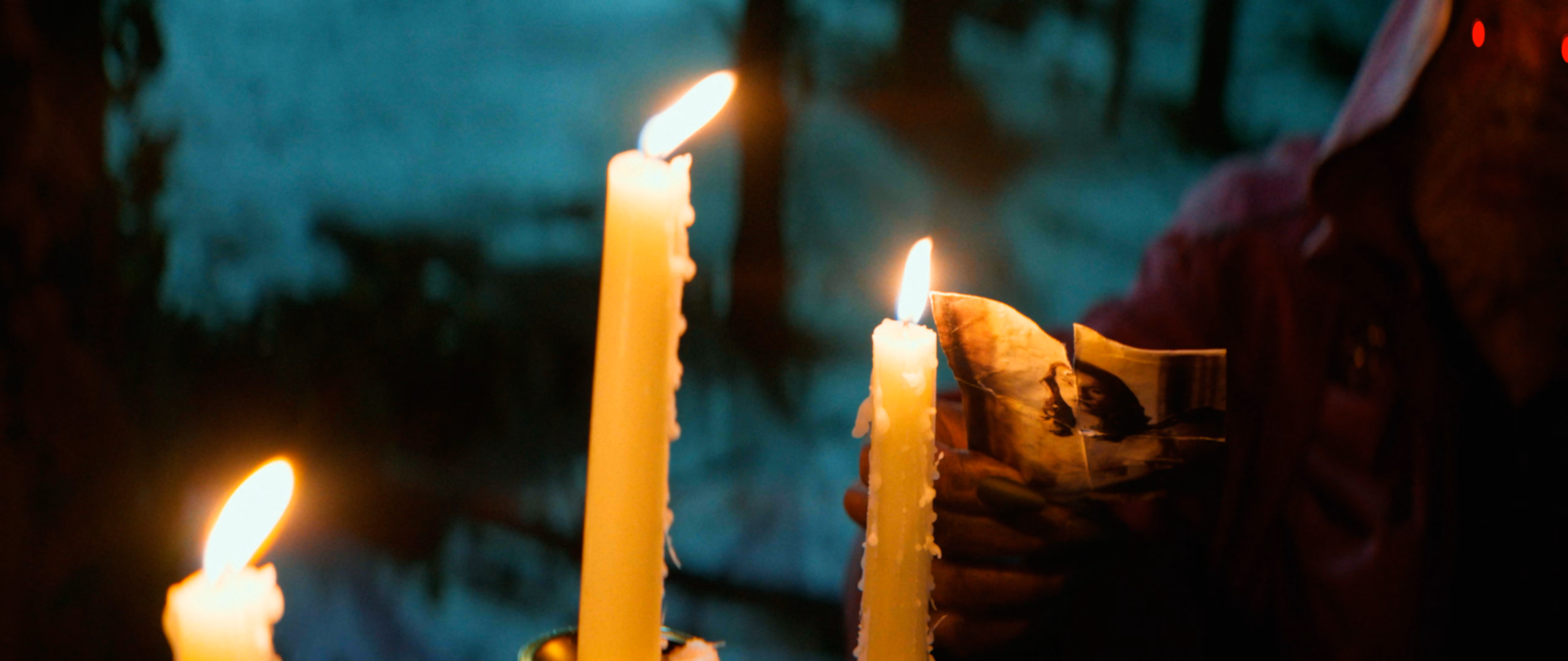 Film still 8 from What Beckons in the Wood, a 2026 folk horror short film