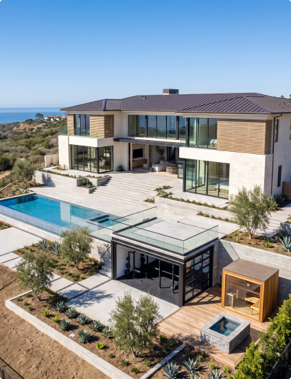 Laguna Hillside Residence exterior