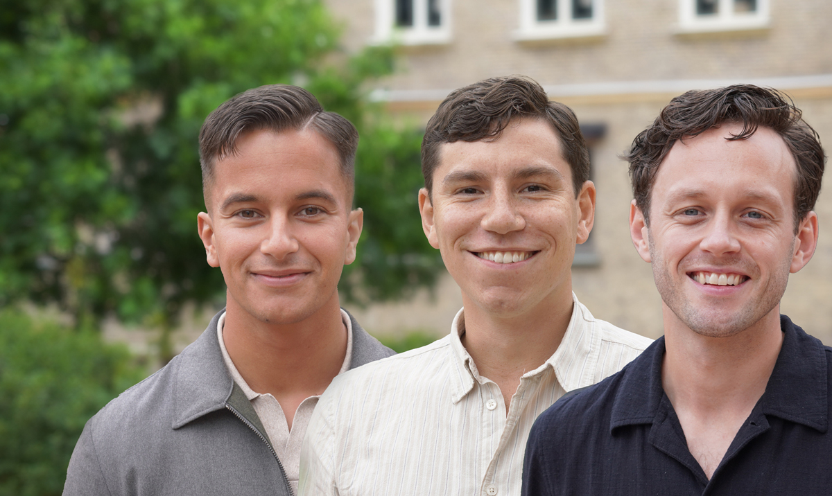Alex, Jonathan och Niklas - Nya kollegor på Planima