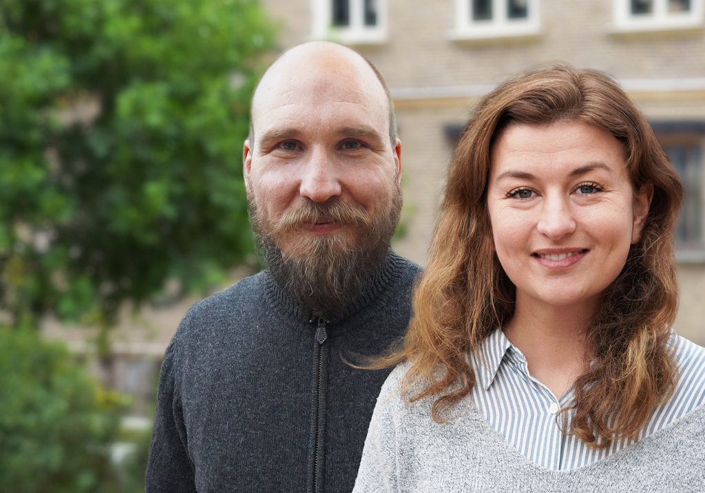 Lina Blomstrand och Tomas Vestelind