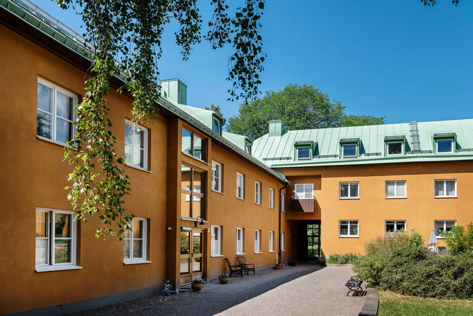Fastigheten Borgargatan 4 på Södermalm, som förvaltas av HSB Stockholm