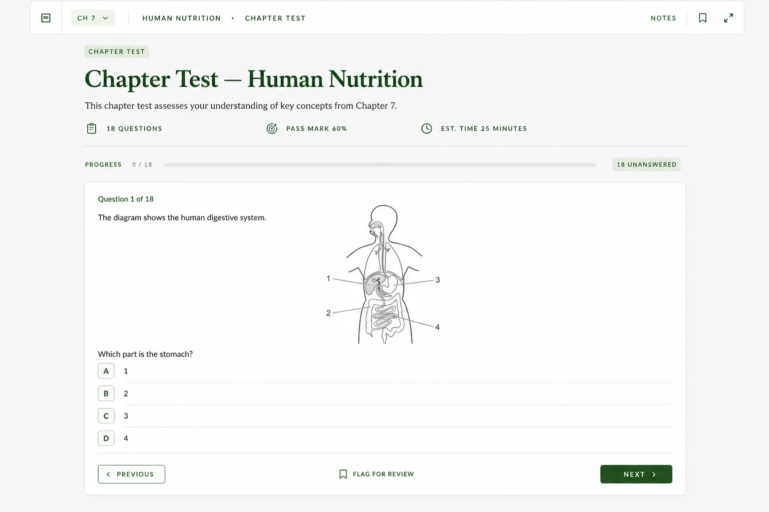 Chapter test inside Alt Academy