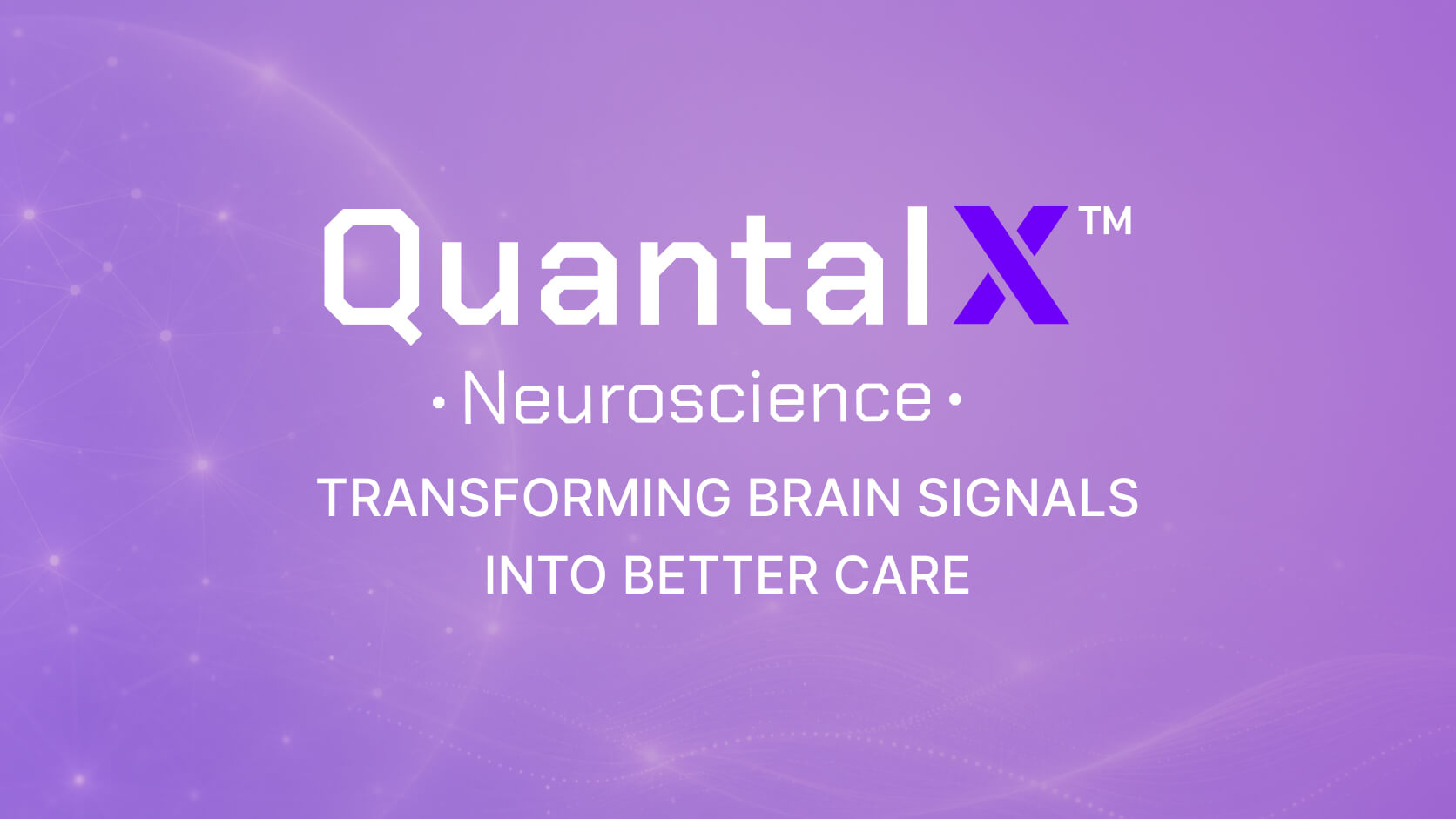 QuantalX Neuroscience