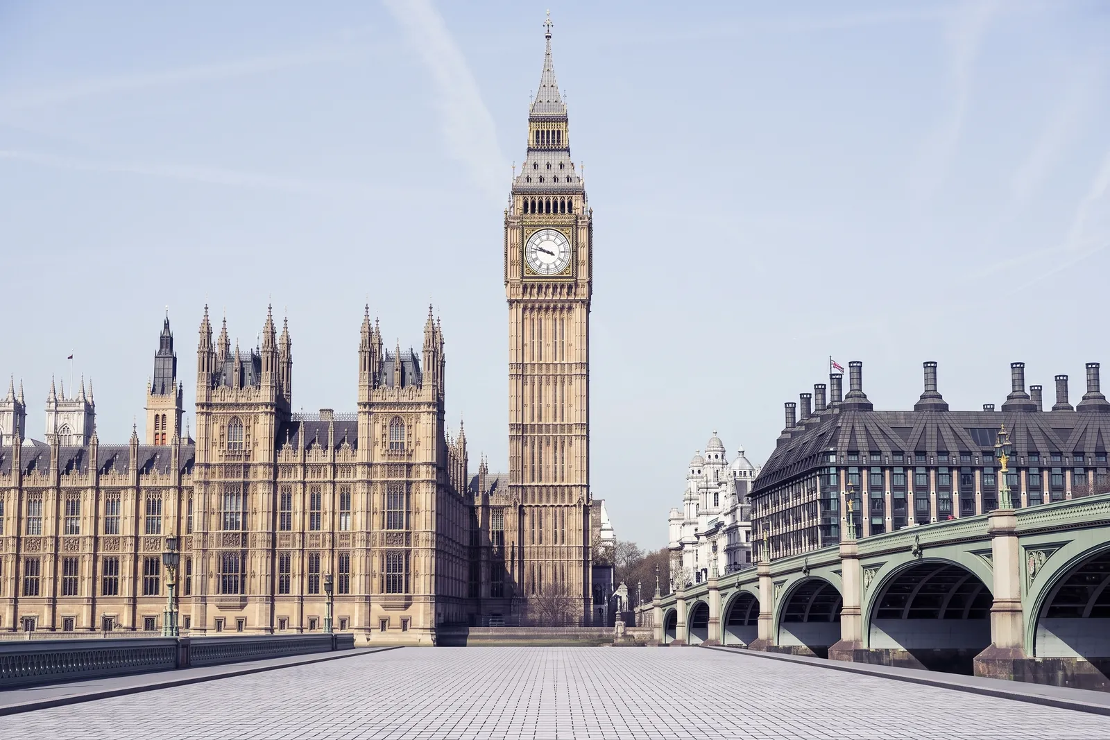 Big Ben and Westminster in London