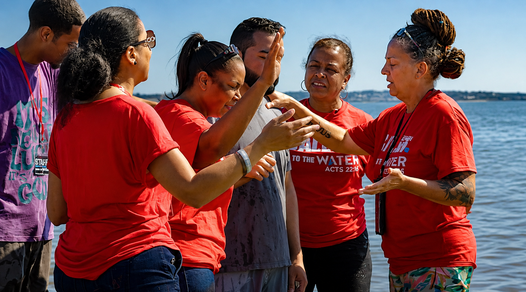 Baptism event moment 5