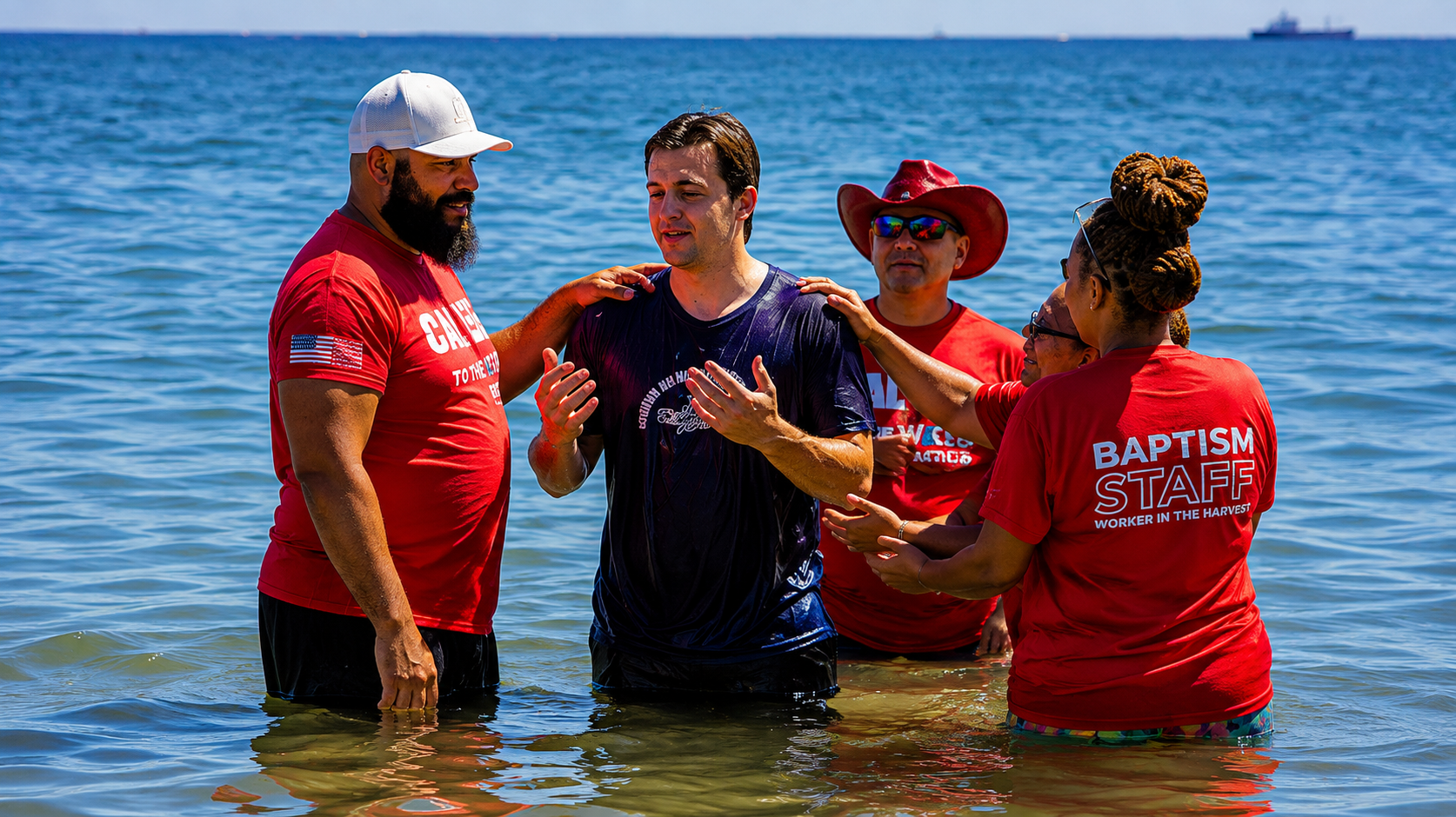 Baptism event moment 10