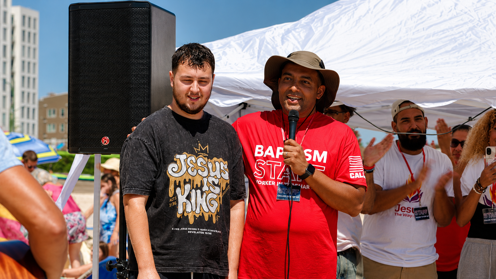 Baptism event moment 6