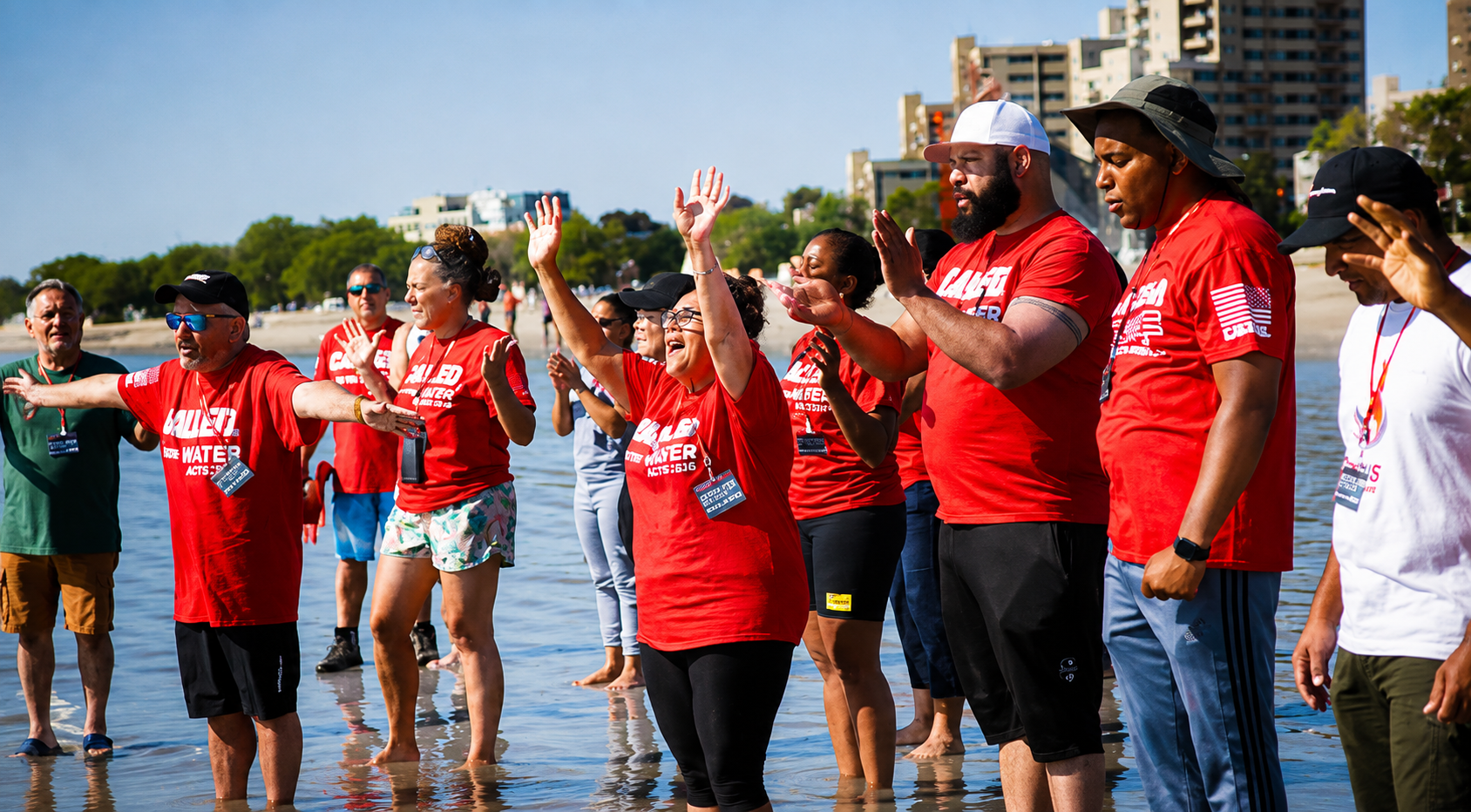 Baptism event moment 7