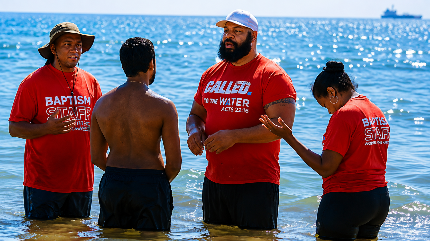 Baptism event moment 11