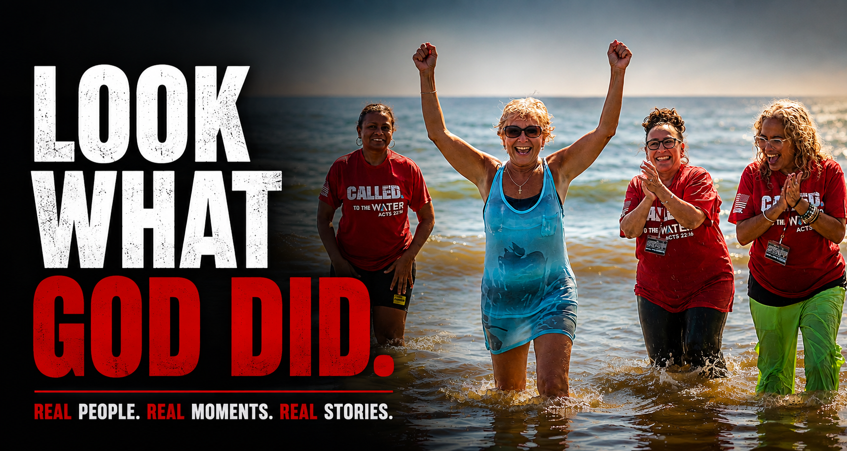 Look What God Did. Real people. Real moments. Real stories.