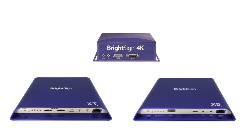 BrightSign player range