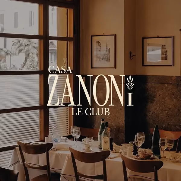 Capture d'écran du site web réalisé pour Club Casa Zanoni