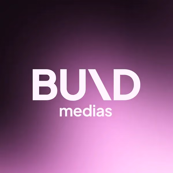 Capture d'écran du site web réalisé pour Bund Médias
