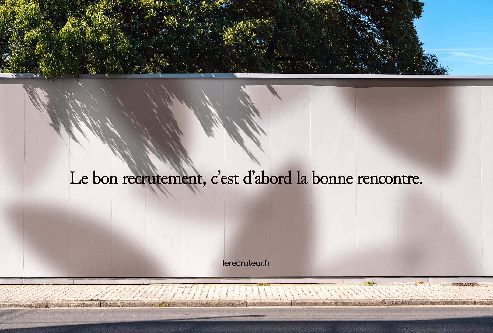 Capture du site web réalisé pour Concilium - Le Recruteur