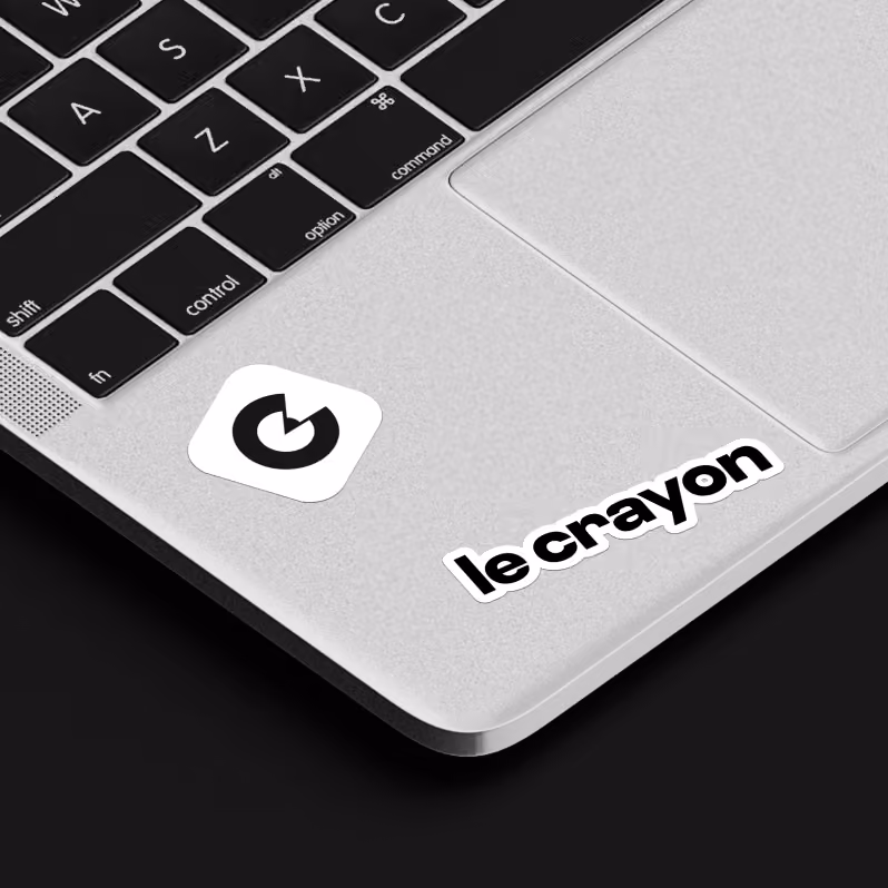 Capture du site web réalisé pour Le Crayon