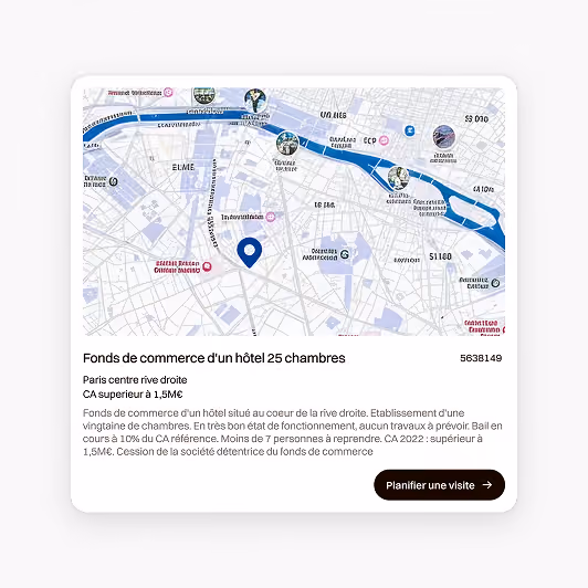 Capture du site web réalisé pour Huchet Demorge