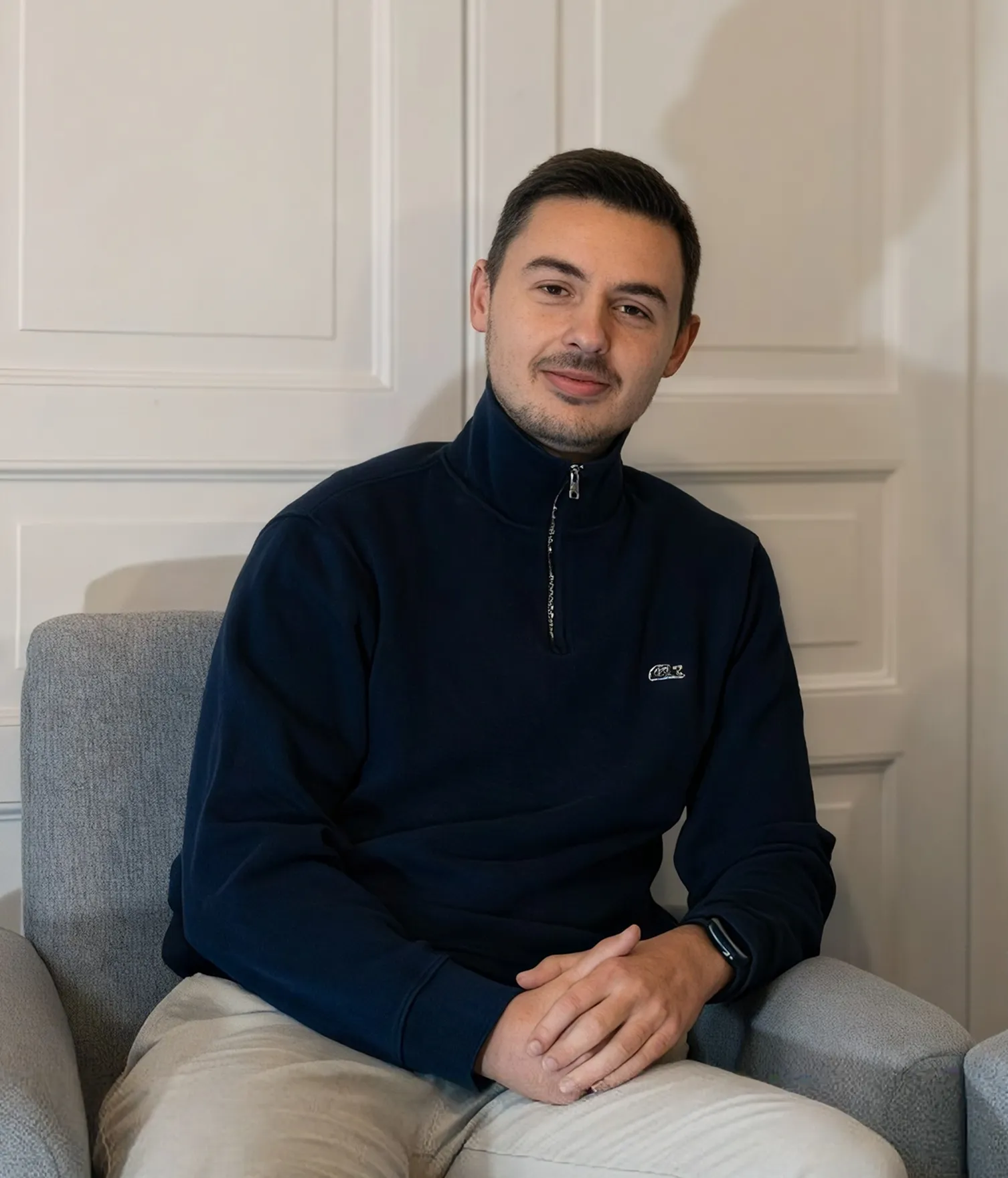 Photo de Louis Montagne, cofondateur et développeur Webflow chez Orem